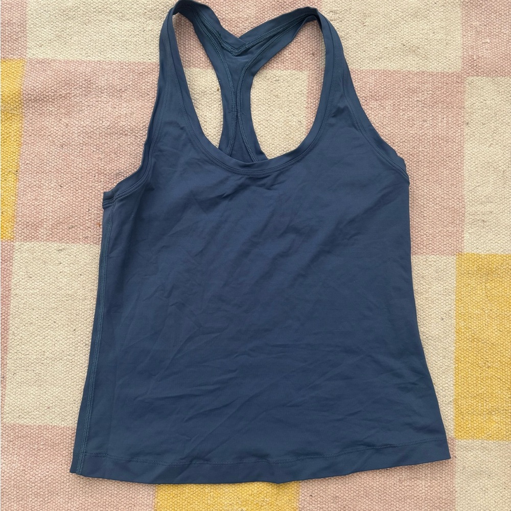 lululemon athletica Navy Racerback Tank Top